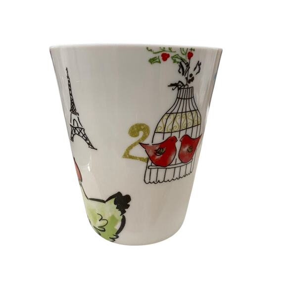 ONE Lenox Porcelain Mug - “12 Days of Christmas” (Days 1, 2, 3) Replacement Cup - Picture 4 of 10